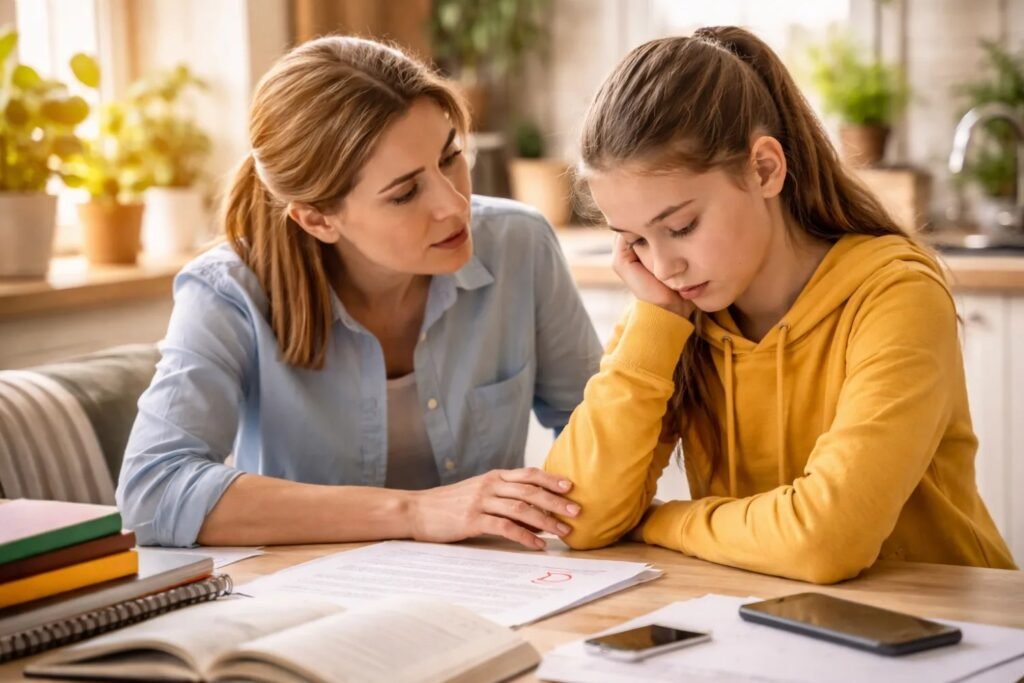 How to Build Your Child's Confidence After Failing a Test